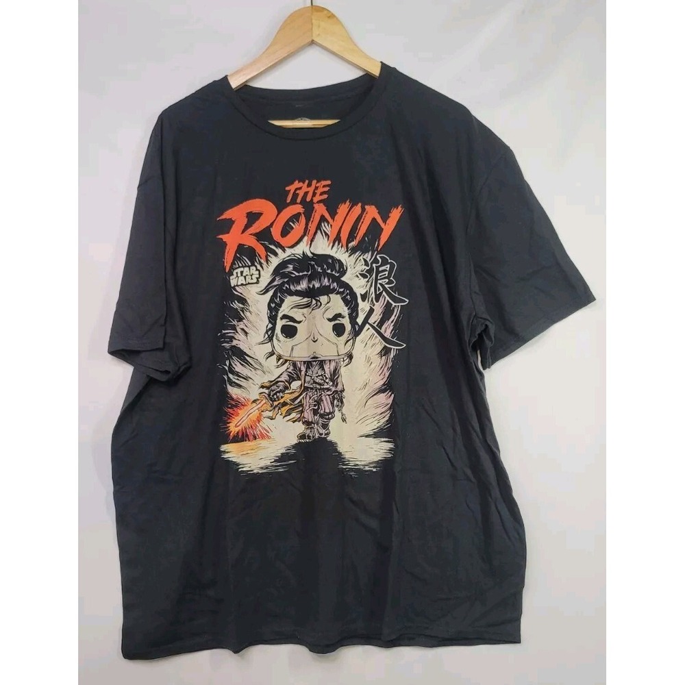 NWD Funko Pop! Tees Tee T-Shirt Adult Unisex XL Black Star Wars The Ronin Target